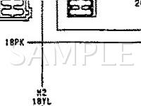 1992 Plymouth Acclaim  2.5 L4 GAS Wiring Diagram