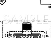 1992 Dodge Spirit  2.5 L4 GAS Wiring Diagram