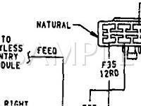 1992 Eagle Premier ES Limited 3.0 V6 GAS Wiring Diagram