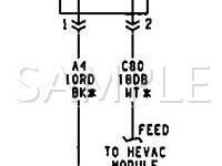 1991 Dodge Monaco ES 3.0 V6 GAS Wiring Diagram