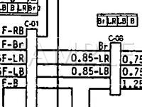 1992 Dodge RAM 50 SE 2.4 L4 GAS Wiring Diagram