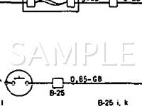 1992 Dodge RAM 50  2.4 L4 GAS Wiring Diagram