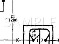 1992 Dodge Shadow ES 2.5 L4 GAS Wiring Diagram
