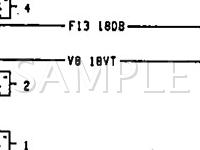 1992 Dodge Shadow America 2.2 L4 GAS Wiring Diagram