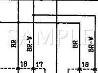 1992 Dodge Stealth ES 3.0 V6 GAS Wiring Diagram