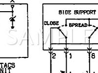 1992 Dodge Stealth ES 3.0 V6 GAS Wiring Diagram