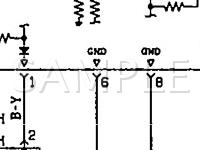 1992 Dodge Stealth ES 3.0 V6 GAS Wiring Diagram