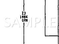 1992 Plymouth Grand Voyager LE 3.3 V6 GAS Wiring Diagram