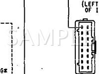 1992 Chrysler Town & Country  3.3 V6 GAS Wiring Diagram