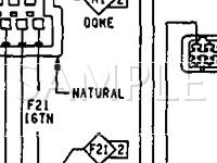 1992 Plymouth Voyager SE 3.0 V6 GAS Wiring Diagram