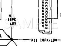 1992 Plymouth Voyager LE 3.3 V6 GAS Wiring Diagram