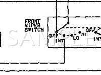 1992 Plymouth Colt Vista SE 2.4 L4 GAS Wiring Diagram