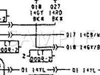 1993 Chrysler Concorde  3.3 V6 GAS Wiring Diagram