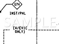 1993 Chrysler Daytona  2.2 L4 GAS Wiring Diagram