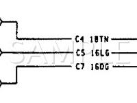 1993 Dodge Ramcharger  5.2 V8 GAS Wiring Diagram