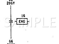 1993 Dodge W150 Pickup  5.2 V8 GAS Wiring Diagram