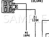 1993 Dodge D150 Pickup  5.9 V8 GAS Wiring Diagram