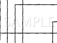 1993 Dodge B350 VAN  5.2 V8 GAS Wiring Diagram