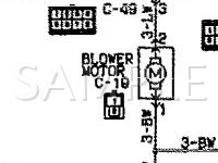 1993 Plymouth Laser  1.8 L4 GAS Wiring Diagram