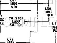 1993 Plymouth Acclaim  3.0 V6 GAS Wiring Diagram