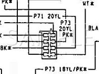 1993 Dodge Spirit  2.5 L4 FLEX Wiring Diagram