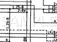 1993 Dodge RAM 50 SE 2.4 L4 GAS Wiring Diagram