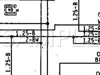 1993 Dodge RAM 50 SE 2.4 L4 GAS Wiring Diagram