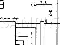 1993 Dodge RAM 50 SE 2.4 L4 GAS Wiring Diagram