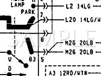 1993 Plymouth Sundance Duster 2.5 L4 GAS Wiring Diagram