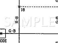 1993 Dodge Stealth  3.0 V6 GAS Wiring Diagram