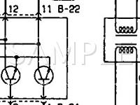 1993 Dodge Stealth R/T 3.0 V6 GAS Wiring Diagram