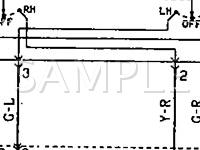1993 Dodge Stealth R/T 3.0 V6 GAS Wiring Diagram