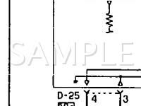 1993 Dodge Stealth R/T Turbo 3.0 V6 GAS Wiring Diagram