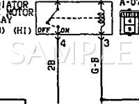 1993 Dodge Stealth  3.0 V6 GAS Wiring Diagram