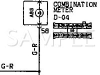 1993 Dodge Stealth  3.0 V6 GAS Wiring Diagram