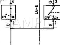 1993 Dodge Stealth R/T Turbo 3.0 V6 GAS Wiring Diagram