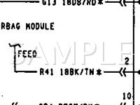 1993 Dodge Grand Caravan ES 3.0 V6 GAS Wiring Diagram
