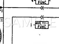1993 Dodge Grand Caravan SE 3.3 V6 GAS Wiring Diagram
