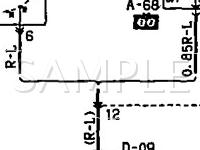 1994 Plymouth Colt  1.8 L4 GAS Wiring Diagram