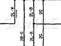 1994 Dodge Colt  1.5 L4 GAS Wiring Diagram