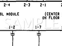 1994 Dodge Intrepid  3.3 V6 FLEX Wiring Diagram