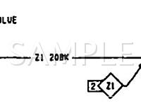 1994 Dodge Intrepid  3.5 V6 GAS Wiring Diagram