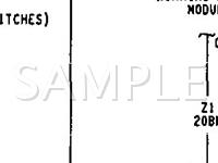 1994 Eagle Vision ESI 3.3 V6 FLEX Wiring Diagram