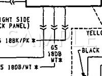 1994 Plymouth Acclaim  2.5 L4 GAS Wiring Diagram