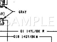 1994 Plymouth Acclaim  2.5 L4 GAS Wiring Diagram