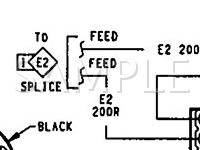 1994 Plymouth Acclaim  2.5 L4 GAS Wiring Diagram
