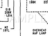 1994 Dodge RAM 3500 Pickup  8.0 V10 GAS Wiring Diagram