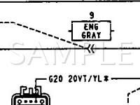 1994 Plymouth Sundance  2.5 L4 GAS Wiring Diagram