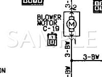 1994 Plymouth Laser RS 2.0 L4 GAS Wiring Diagram