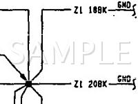 1994 Plymouth Voyager LE 3.3 V6 GAS Wiring Diagram